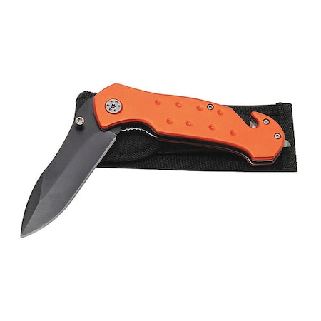 Roadpro Folding Lock Knife, w/Nylon Case, 4" SST-60241