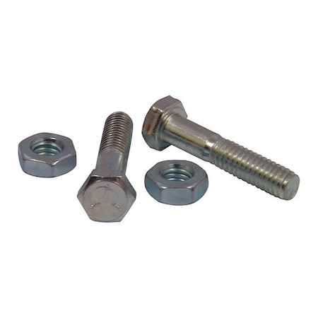 Roadpro Coarse Thread Bolts, w/Hex Nut, 5/16x1.5 SST-90130