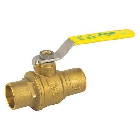 Jomar Valve 3/4" CXC Lead Free Brass Italian Ball Valve S-100C