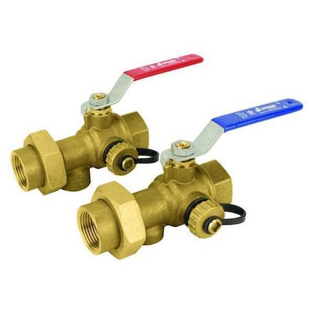 Jomar Valve LF Tankless Wtr Heater Valve, Kit, NPT, 1" TWV-3W-KIT-G