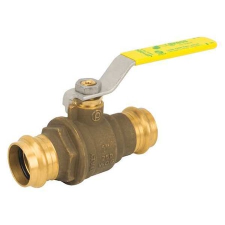Jomar Valve 2" Press Lead Free Brass Italian Ball Valve JP-100