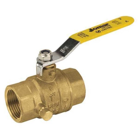 Jomar Valve 3/4" NPT Lead Free Brass Ball Valve T-110G