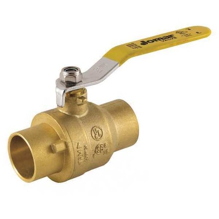 Jomar Valve Brass Ball Valve, CXC, 4" JF-100S