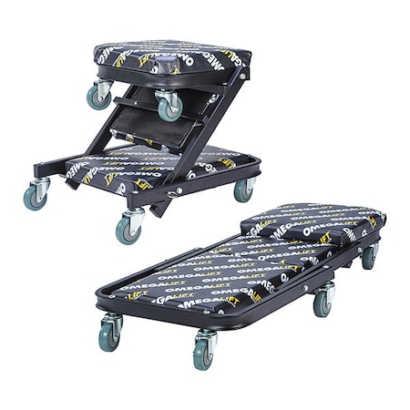Omega Lift Foldable Creeper Seat, 450 lb. Capacity 91000