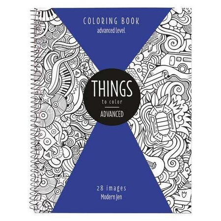 Modern Jen Modern Jen Coloring Book Things, PK12 11144
