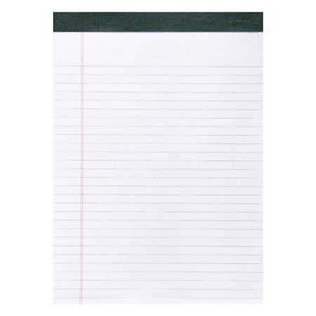 Roaring Spring Case of Legal Pads, 8.5"x11.75", 40 sheets of 15 lb Recycled White Paper Per Pad, Micro-Perforated, PK72 74713cs