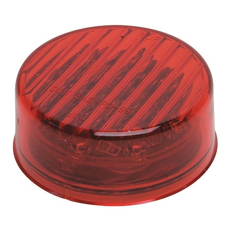 Roadpro LED Round Sealed Light, Red, 2.5 RP-1279R