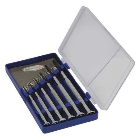 Roadpro Precision Screwdriver Set, 6 pcs RP-13305