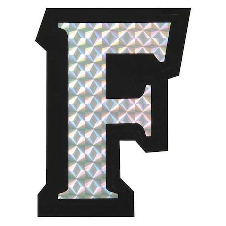 Roadpro F Prism Style Adhesive Letter 78089D