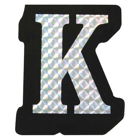 Roadpro K Prism Style Adhesive Letter 78094D