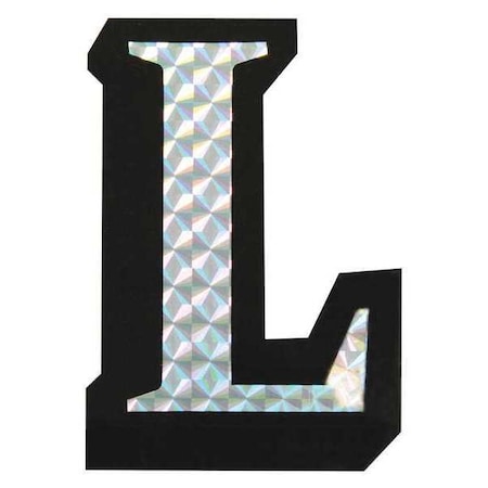 Roadpro L Prism Style Adhesive Letter 78095D