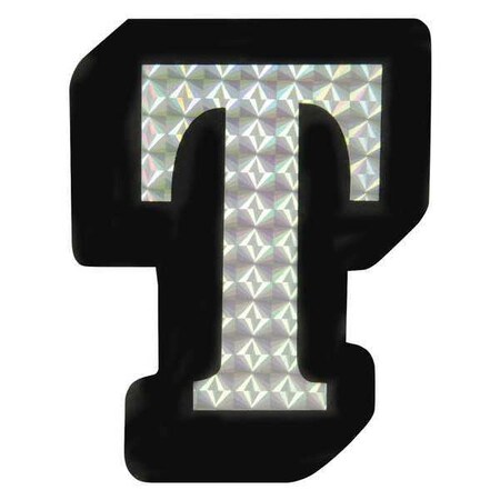 Roadpro T Prism Style Adhesive Letter 78102D
