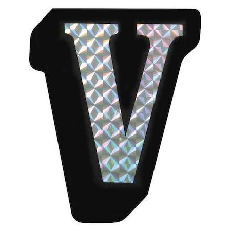 Roadpro V Prism Style Adhesive Letter 78104D