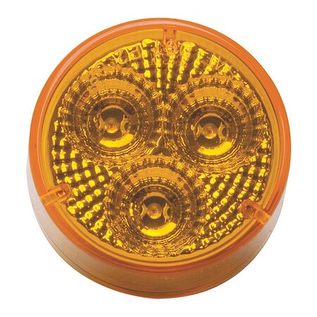 Roadpro Diamond Lens Sealed Light, 2 Round LED, Lamp Type: Led RP1030ADL