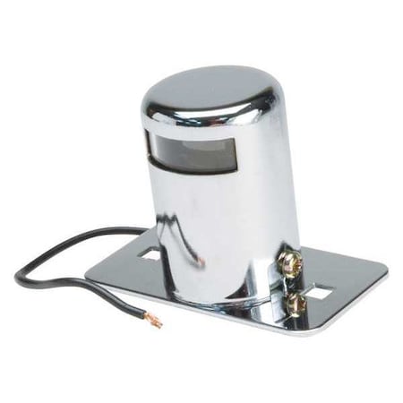 Roadpro Chrome License Plate Light, Clear Bulb RP-107C