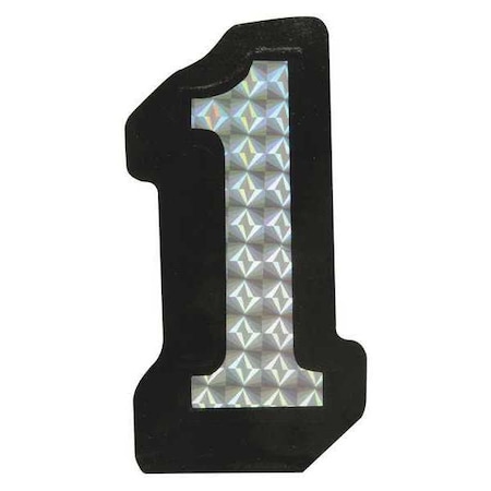 Roadpro Prism Style Adhesive Number, 1 78075D