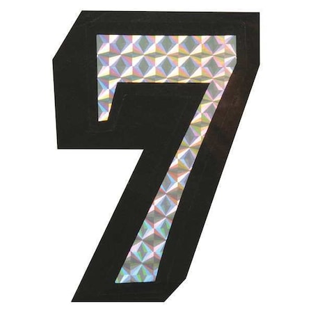 Roadpro Prism Style Adhesive Number, 7 78081D