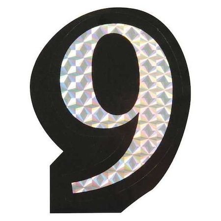 Roadpro Prism Style Adhesive Number, 9 78083D