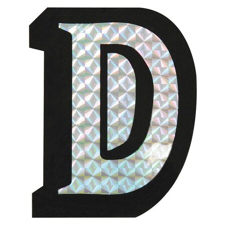 Roadpro D Prism Style Adhesive Letter 78087D
