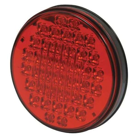 Roadpro Sealed Light, w/Chrome Reflector, 4 LED RP-5575R