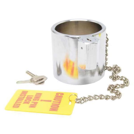 Roadpro Heavy-Duty Steel King Pin Lock RPKPSL-2