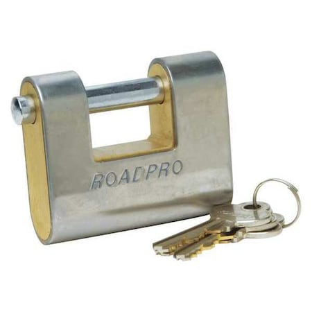 Roadpro High Security Brass Padlock, 70mm RPLH-70