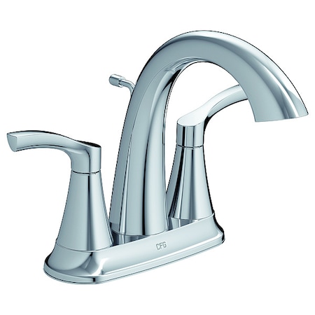 Cfg Bathroom Faucet, Chrome, Metal, 1.2 gpm 58911