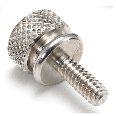 FASCOMP Thumb Screw, #8-32 Thread Size, Stainless Steel, 1/2 in Lg FC7108-SS