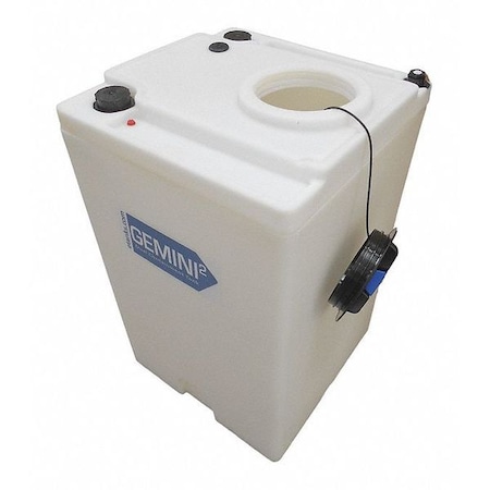 Peabody Engineering Storage Tank, Double Wall Square, XLPE 1.9, Nat, 70 Gal 01-30154