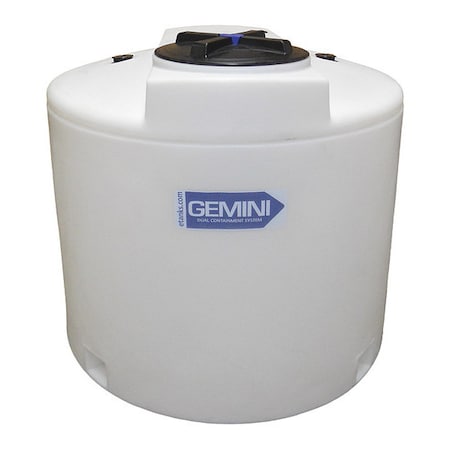 Peabody Engineering Storage Tank, Double Wall Vertical, LDPE 1.5, Nat, 220 Gal 01-1074