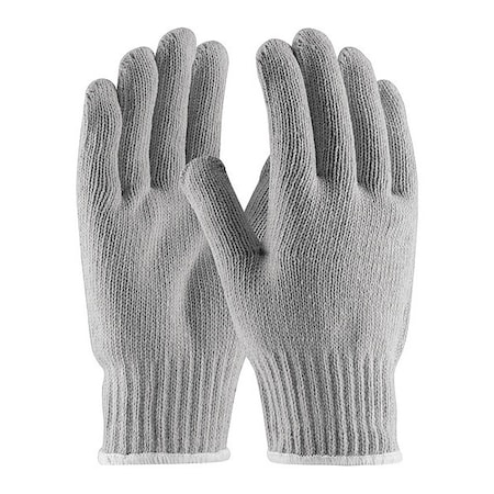 Pip Seamless Knits for General Duty, L, PK12, Polyester/Stainless Steel, L, 12 PK 35-G410/L