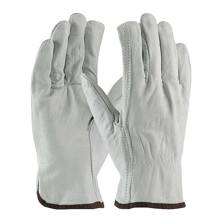 PIP Unlined Leather Drivers Gloves, L, PK12 68-105/L