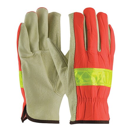 Pip Leather Drivers Gloves, XL, PK12 125-368/XL
