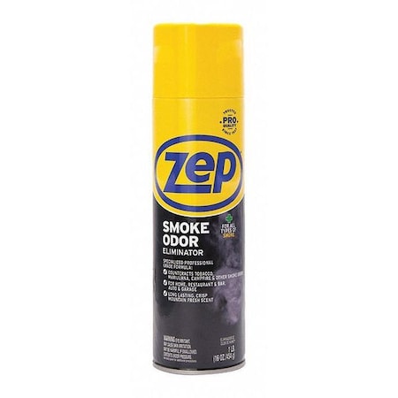 ZEP Smoke, Odor Eliminator, 16oz, PK12 ZUSOE16