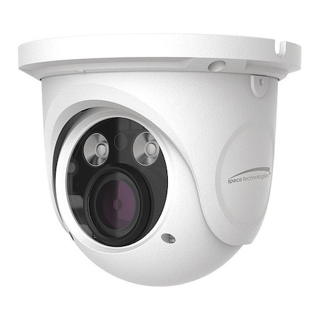Speco Technologies Cloud Ip 4Mp Turretcamera, 3.3-12mm, White O4DT6M