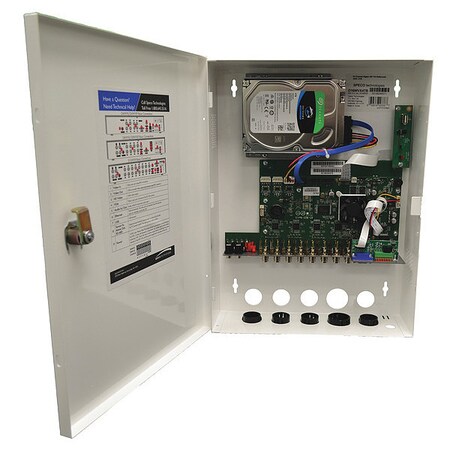 Speco Technologies Wallmount Dvr, 16 Chnnl, 10TB D16WVX10TB