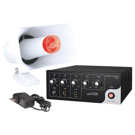 Speco Technologies Digital Deterrent Audio Kit, 15W DDK2