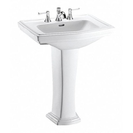 Toto 8" Mount, Clayton, 8 Center Lav, Ped Cotton, Cotton LPT780.8#01