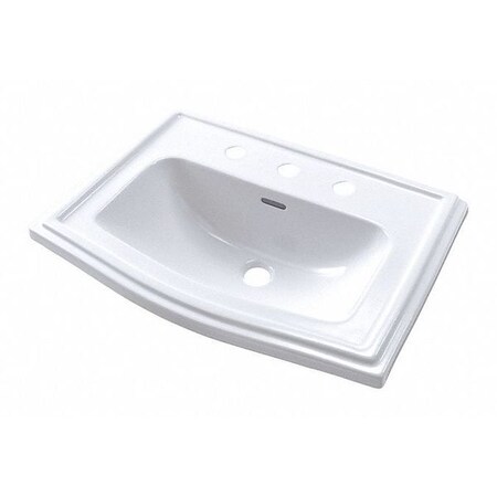 Toto 8" Mount, Clayton, 8 Ctr Self Rim Lav Cotton, Cotton LT781.8#01