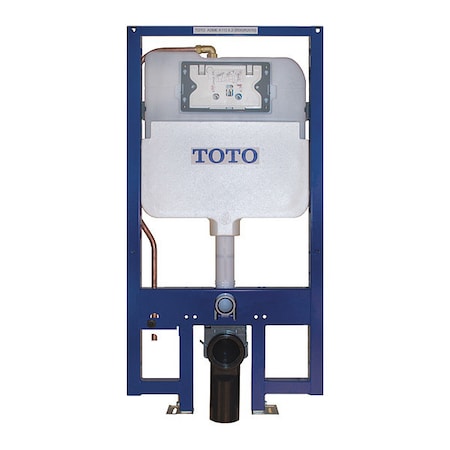 Toto In Wall Tank System W Copper Pipe - 1.28, 1.28/0.9 gpf, Dual Flush, Wall Mount, Matte WT172M