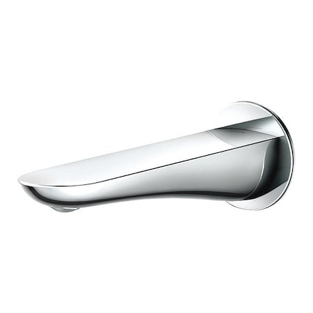 Toto Modern R, Wall Tub Spout, Polished Ch TBG01001U#CP