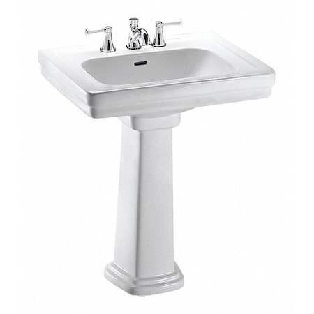 Toto 8" Mount, Promenade 8 Center Lav, Ped Cotton, Cotton LPT530.8N#01