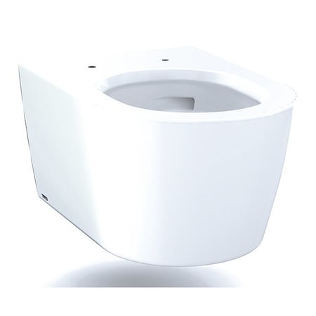 Toto Rp Wall Hung, D-Shape, Bowl Cotton, 1.28/0.9 gpf, DynaMax; Tornado Flush, Wall Mount, D-Shaped CT447CFG#01