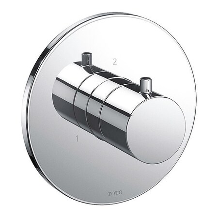 Toto Round, Three-Way, Diverter Shower Tri TBV01104U#CP