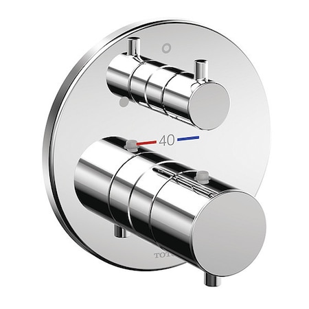 Toto Round, Thermostatic, Mixing Valve Wit TBV01407U#CP