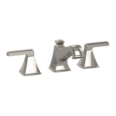 Toto 7-1/2"W x 17-7/8"L x 4-5/16"H Brass Utility Sink Faucet TL221DD12#PN