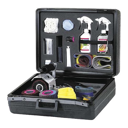 Cs Unitec Pro Surface Finisher Kit for Metal 47003-5A