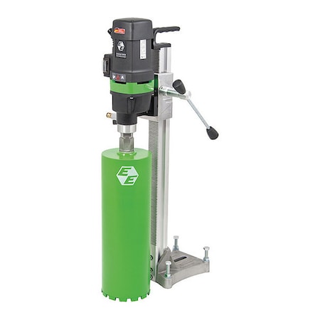 Cs Unitec Diamond Core Drill, 18 Amp, 6in dia max DBE 201