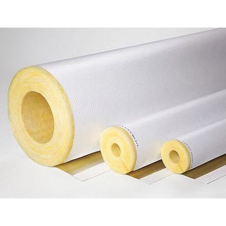 Hp Ultra Pipe Insulation, Fiberglass, 9" x 1" Wall 9" X 1"
