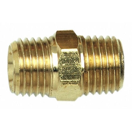 Campbell Hausfeld Hex Nipple, 1/4", Male NPT MP211800AV